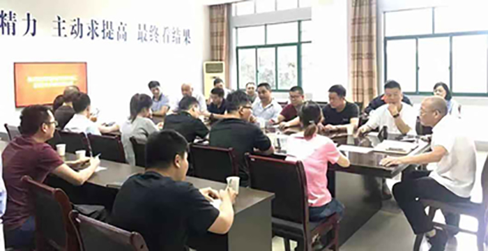 商业公司营业员走进友邦涤纶氨纶工厂旅行学习-豪门国际官网