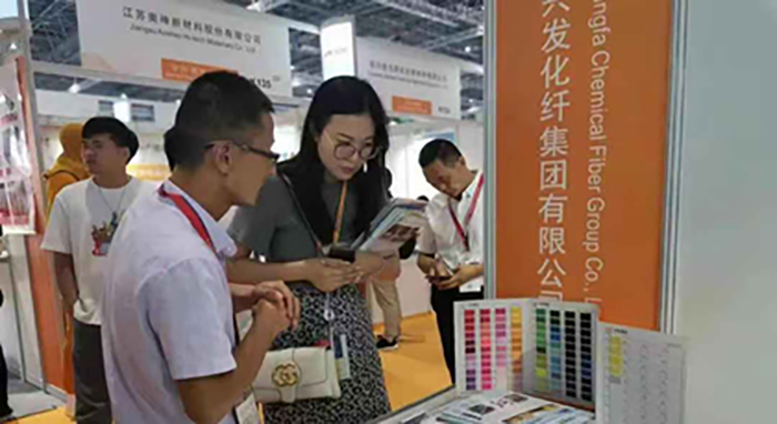 豪门国际官网集团首秀上海纱线展-豪门国际官网