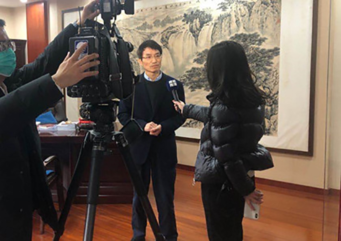 集团新项目抓紧推进 复工复产有序举行 ——记集团李总接受柯桥传媒专题采访报道-豪门国际官网
