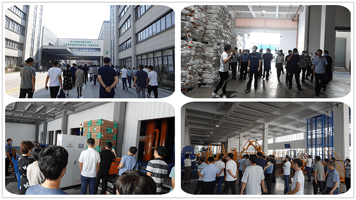 山东德州市夏津县政府向导和企业家一行到访豪门国际官网集团-豪门国际官网