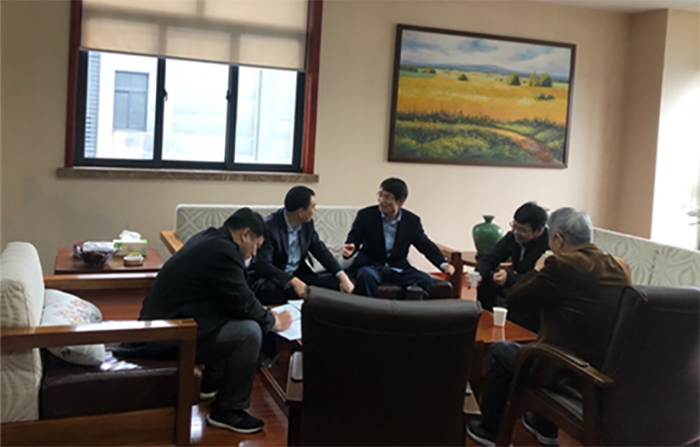 柯桥区副区长张又岱一行赴集团公司视察指导-豪门国际官网