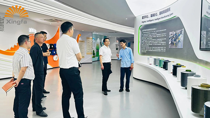 柯桥区委组织部副部长朱永成、周杰一行莅临豪门国际官网集团调研指导-豪门国际官网